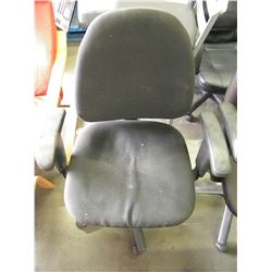 GREY SWIVEL OFFICE CHAIR CHAIR