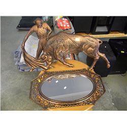 bullfighter mirror set