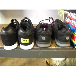 2 pair running shoes size 13 & 9