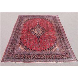 Very Collectible Semi Antique Persian Kashan Rug