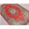 Image 2 : Charming and Colorful Handmade Open Field Persian Najafabad 7x11