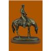 Image 3 : Rodeo Rider Western Cowboy Bronze Sculpture