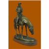 Image 4 : Rodeo Rider Western Cowboy Bronze Sculpture