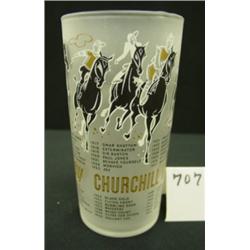 1960 KENTUCKY DERBY/Churchill Glass