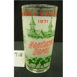 1971 KENTUCKY DERBY/Churchill Glass
