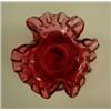 Image 2 : CRANBERRY Thumbprint 8" Vase