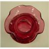 Image 2 : CRANBERRY Inverted Thumbprint 6" Vase