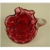 Image 2 : CRANBERRY 7" Glass Pitcher Clear Handle