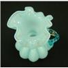 Image 2 : FENTON Blue Overlay Handled Jug #192