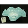 Image 1 : FENTON Blue Overlay 7" Bowl #203