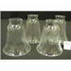 Image 1 : Set of 4 Matching Glass Shades