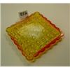 Image 1 : Square AMBERINA Tray - DAISY & BUTTON