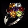 Image 1 : Natural Multi Gemstone Ring