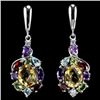 Image 1 : Natural Multi Gemstone EarRing