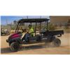 Image 1 : 2011 CLUB CAR XRT1550, 4-SEAT UTV - 4WD, DIESEL, KUBOTA MOTOR, 1500 HOURS