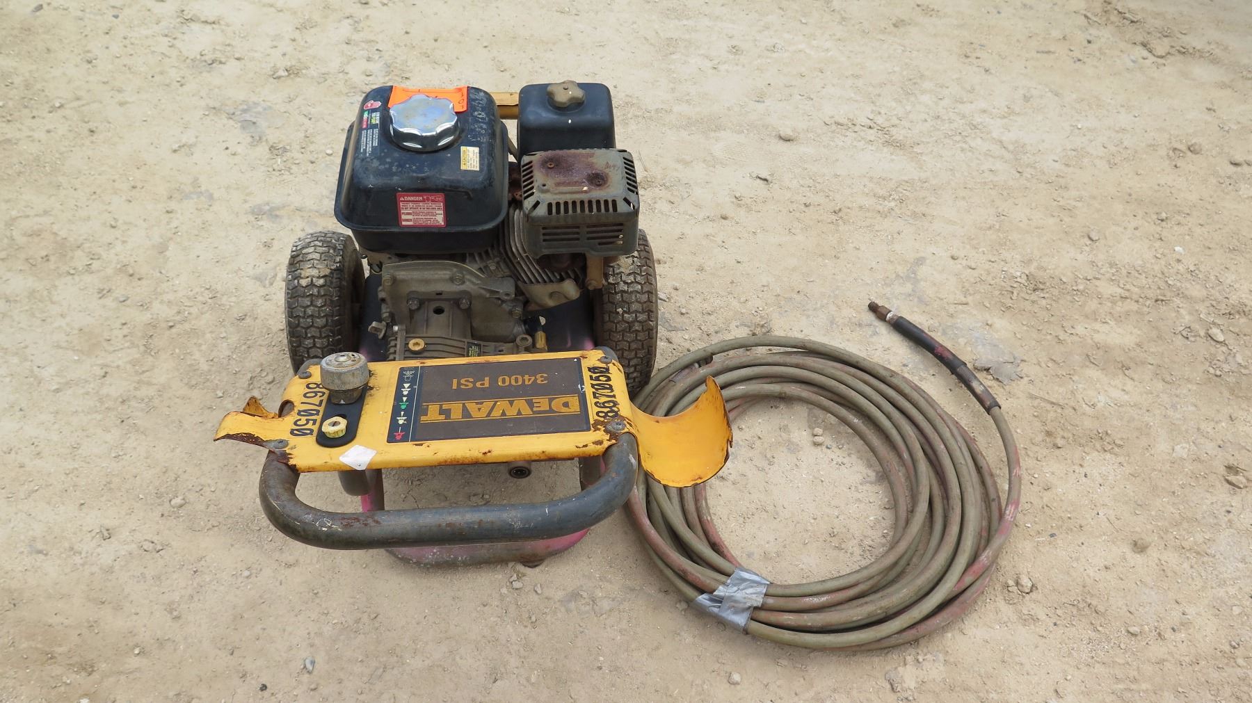 DEWALT 3400PSI GAS POWERED PRESSURE WASHER Oahu Auctions Dewalt 3400psi gas powered pressure washer oahu auctions