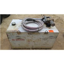 100 GALLON FUEL TANK W/PUMP