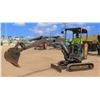 Image 1 : 2012 VOLVO EC20C MINI EXCAVATOR, 1375 HOURS
