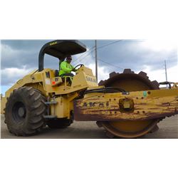 2006 SAKAI SV510TF 84" DIESEL SHEEP'S FOOT DRUM RIDE-ON ROLLER, 1506 HOURS