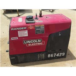 2014 LINCOLN RANGER 225 WELDER, 225 AMP, GAS