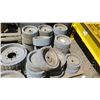 Image 10 : CONTENTS OF 4 PALLETS: USED MISC. MANLIFT WHEELS
