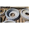 Image 16 : CONTENTS OF 4 PALLETS: USED MISC. MANLIFT WHEELS