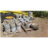 Image 1 : CONTENTS OF 4 PALLETS: USED MISC. MANLIFT WHEELS