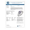 Image 2 : 0.90 CTW Tanzanite & Diamond Ring 18K White Gold - REF-50R9K - 10669