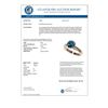 Image 3 : 2.04 CTW Certified Intense Blue SI Diamond Solitaire Engagement Ring 10K Rose Gold - REF-417T6X - 36