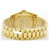 Image 4 : Rolex Men's 18K Yellow President, QuickSet, Diam Dial & Diam/Sapphire Bezel - REF-1292R7Z