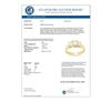 Image 2 : 1.50 CTW Certified VS/SI Diamond 3 Stone Ring 18K Yellow Gold - REF-222T4X - 13778