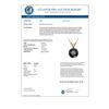 Image 3 : 1.59 CTW Fancy Black VS Diamond Solitaire Necklace 10K Yellow Gold - REF-42M9F - 36801