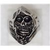 Image 1 : STAINLESS STEEL GHOST MEN'S RING