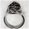 Image 2 : STAINLESS STEEL GHOST MEN'S RING