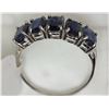 Image 2 : 10KT WHITE SAPPHIRE RING