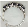 Image 3 : 10KT WHITE SAPPHIRE RING