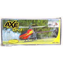 HELI-MAX AXE CPV3 R/C ELECTRIC-POWERED
