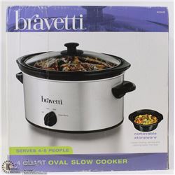 NEW BRAVETT 4 QUART OVAL SLOW