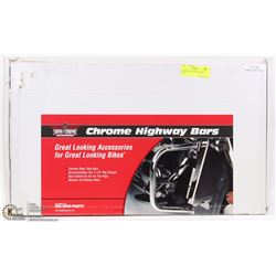 NEW SHOW CHROME HIGHWAY BARS