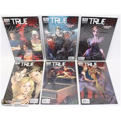 NEW IN PLASTIC TRUE BLOOD COMIC BOOKS