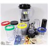 Image 1 : MAGIC BULLET WITH ATTACHMENTS AND 10 SECOND