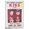 Image 1 : LAMINATED KISS POSTER 17.4"X11.5"