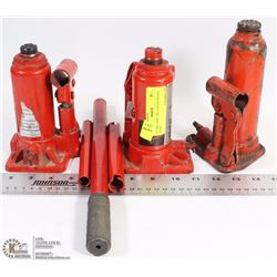 11) TWO NEW TWO TON HYDRAULIC JACKS