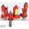 Image 1 : 11) TWO NEW TWO TON HYDRAULIC JACKS