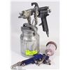 Image 1 : 10) PAIR OF SPRAY GUNS (ONE FINISHING ONE LARGER)