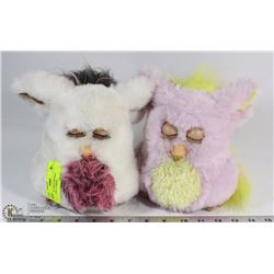 54) PAIR OF LARGE VINTAGE INTERACTIVE FURBYS