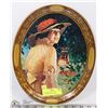 Image 1 : 1) VINTAGE OVAL ENJOY COCA-COLA METAL TRAY