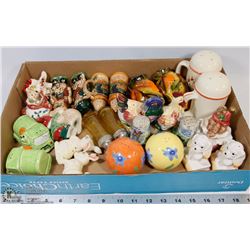 FLAT OF VARIOUS ERA'S OF SALT N PEPPER