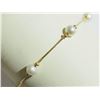 Image 1 : 10KT YELLOW GOLD FRESHWATER PEARL BRACELET