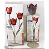 Image 1 : 3 TULIP TEA LIGHT HOLDER SOLD WITH TULIP TEA